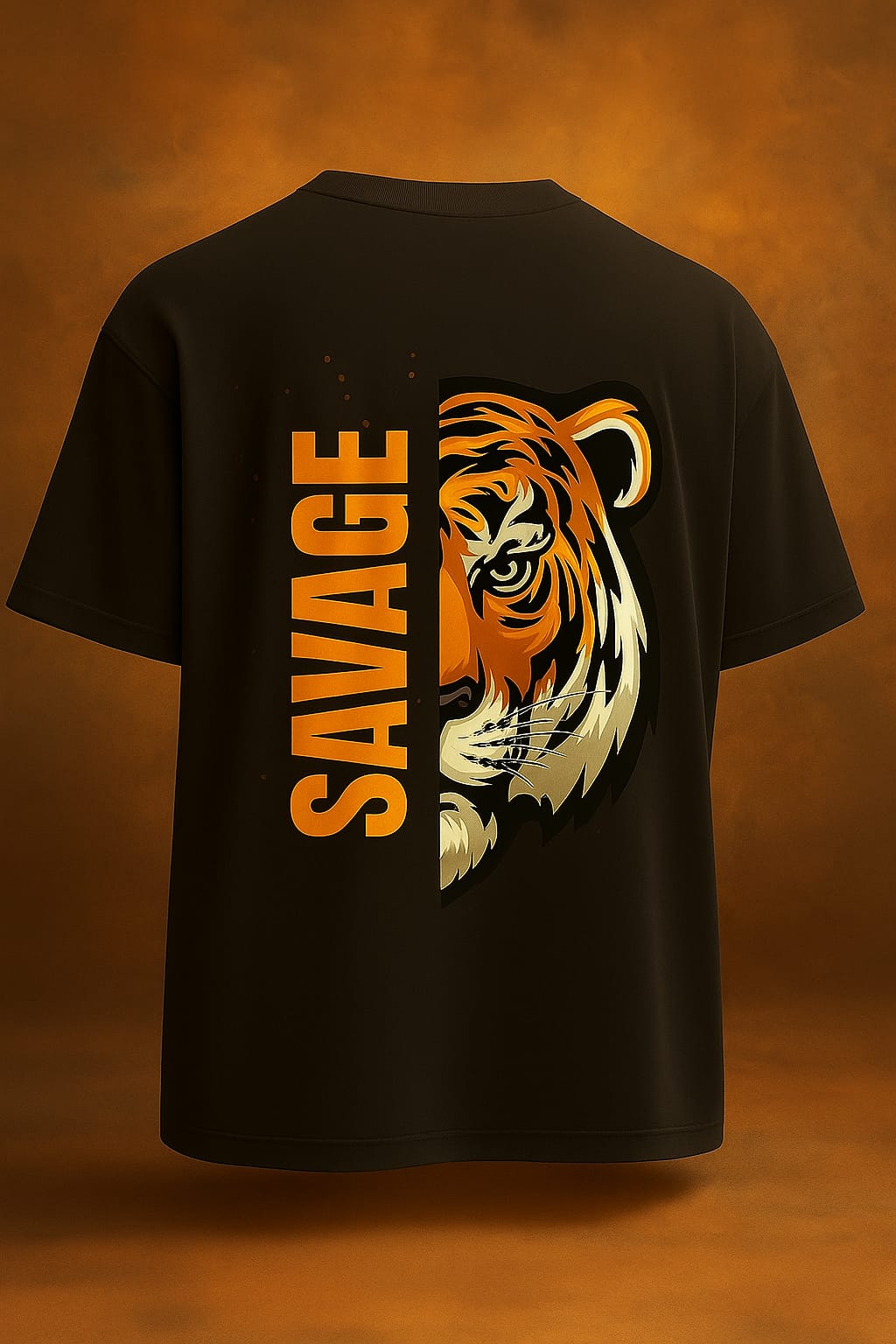 Savage Royalty" – Oversized Dual-Side Graphic Tee